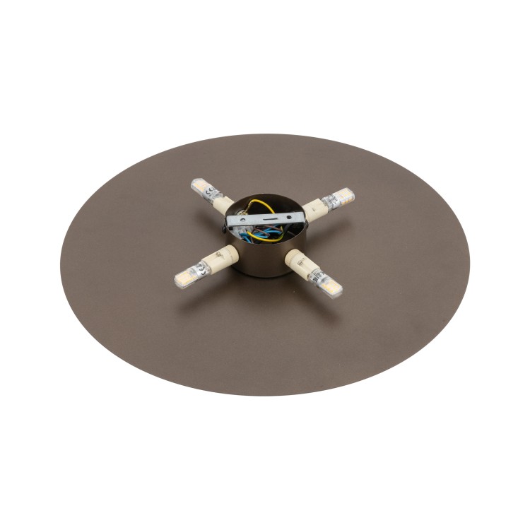 LUNA BROWN 400 Kinkiet 4 6455 TK Lighting Brązowy