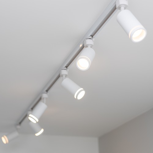 TRACER JET RING WHITE 1xGU10 6898 TK Lighting Biały Biały