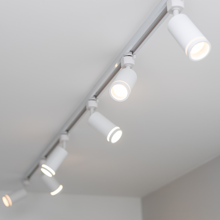 TRACER JET RING WHITE 1xGU10 6898 TK Lighting Biały Biały