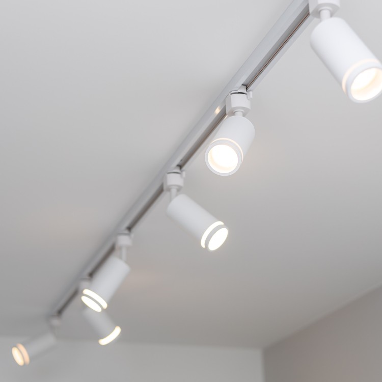 TRACER JET RING WHITE 1xGU10 6898 TK Lighting Biały Biały