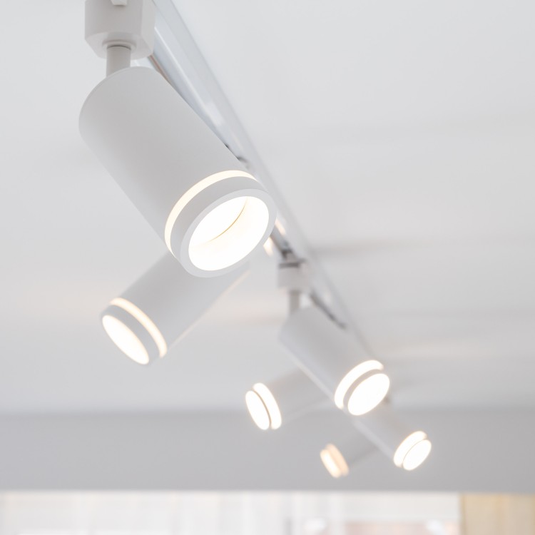 TRACER JET RING WHITE 1xGU10 6898 TK Lighting Biały Biały