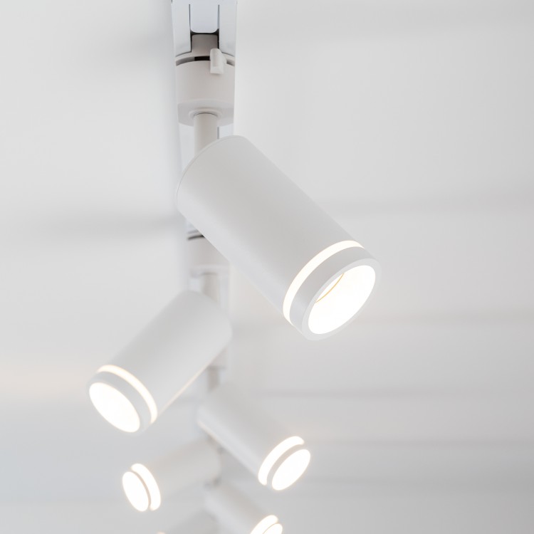 TRACER JET RING WHITE 1xGU10 6898 TK Lighting Biały Biały