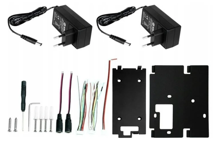 Zestaw wideodomofonowy komplet DS-KV6113-WPE1(B) HIKVISION SMART wideodomofon dzwonek bezprzewodowy z WiFi bezsłuchawkowy 12V sterowanie furtką Inteligentny sterowany telefonem do samodzielnej pracy lub do współpracy z monitorami IP Hikvision II generacji