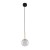 NILOS BLACK / GOLD Lampa wisząca 1 5941 TK Lighting Złoty, Czarny Transparentny