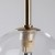 NILOS BLACK / GOLD Lampa wisząca 1 5941 TK Lighting Złoty, Czarny Transparentny