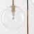 NILOS BLACK / GOLD Lampa wisząca 10 5944 TK Lighting Złoty, Czarny Transparentny