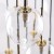 NILOS BLACK GOLD Lampa wisząca 17 5945 TK Lighting Złoty, Czarny Transparentny