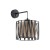 HARMONY NATURE Kinkiet 1 5950 TK Lighting Czarny Juta, Czarny