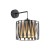 HARMONY NATURE Kinkiet 1 5950 TK Lighting Czarny Juta, Czarny