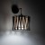 HARMONY NATURE Kinkiet 1 5950 TK Lighting Czarny Juta, Czarny