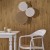 PULSE Lampa podłogowa 3 5960 TK Lighting Biały, Sosna Juta, Biały