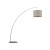 MOBY BROWN Lampa stojąca 1 6097 TK Lighting Brązowy Len
