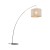 MOBY BROWN Lampa stojąca 1 6097 TK Lighting Brązowy Len