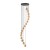 AURORA GOLD Lampa wisząca 16 6023 TK Lighting Złoty, Czarny Bursztynowy