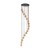 AURORA GOLD Lampa wisząca 16 6023 TK Lighting Złoty, Czarny Bursztynowy