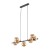 ESTERA BROWN Lampa wisząca 7 4506 TK Lighting Brązowy Bursztynowy