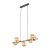 ESTERA BROWN Lampa wisząca 7 4506 TK Lighting Brązowy Bursztynowy