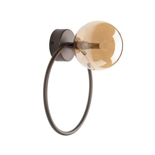 ANABELLE BROWN Kinkiet 1 6570 TK Lighting Brązowy Bursztynowy