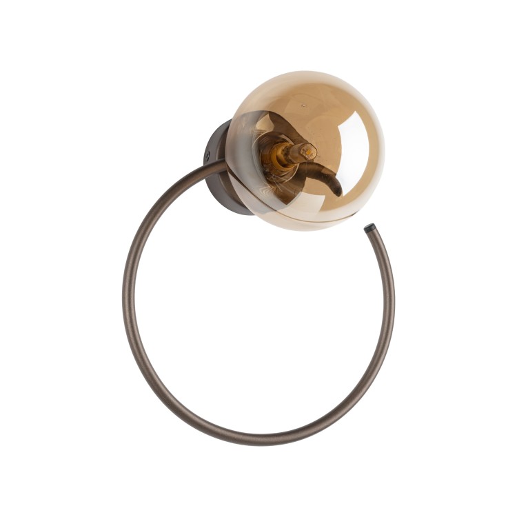ANABELLE BROWN Kinkiet 1 6570 TK Lighting Brązowy Bursztynowy