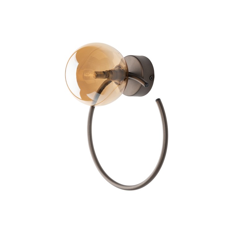 ANABELLE BROWN Kinkiet 1 6570 TK Lighting Brązowy Bursztynowy