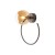 ANABELLE BROWN Kinkiet 1 6570 TK Lighting Brązowy Bursztynowy