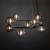 ANABELLE BROWN Lampa wisząca 8 6572 TK Lighting Brązowy Bursztynowy