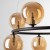 ANABELLE BROWN Lampa wisząca 8 6572 TK Lighting Brązowy Bursztynowy