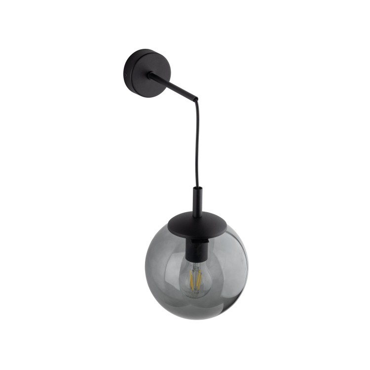 ESME GRAPHITE Kinkiet 1 5386 TK Lighting Czarny Grafitowy