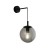 ESME GRAPHITE Kinkiet 1 5386 TK Lighting Czarny Grafitowy