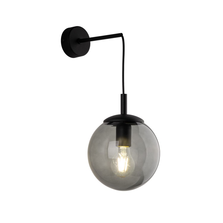 ESME GRAPHITE Kinkiet 1 5386 TK Lighting Czarny Grafitowy