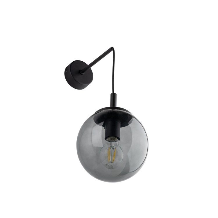 ESME GRAPHITE Kinkiet 1 5386 TK Lighting Czarny Grafitowy