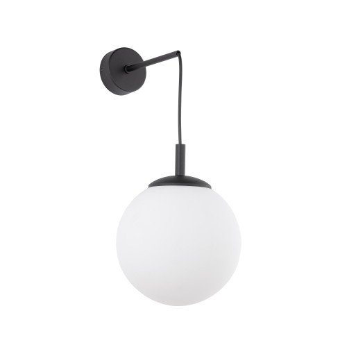 ESME WHITE Kinkiet 1 5388 TK Lighting Czarny Biały