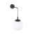 ESME WHITE Kinkiet 1 5388 TK Lighting Czarny Biały