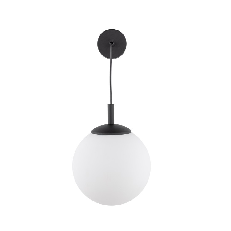 ESME WHITE Kinkiet 1 5388 TK Lighting Czarny Biały
