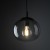 VIBE GRAPHITE Lampa wisząca 1 250 5827 TK Lighting Czarny Grafitowy