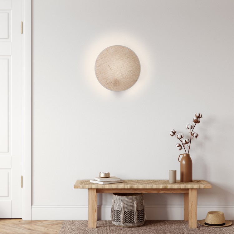 PULSE Kinkiet 1 4814 TK Lighting Biały, Sosna Juta
