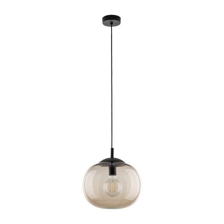 VIBE TOPAZ Lampa wisząca 1 250 4676 TK Lighting Czarny Topaz