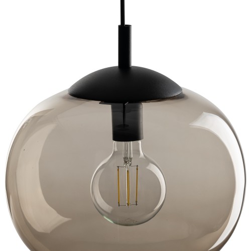 VIBE TOPAZ Lampa wisząca 1 250 4676 TK Lighting Czarny Topaz