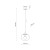 VIBE TOPAZ Lampa wisząca 1 250 4676 TK Lighting Czarny Topaz