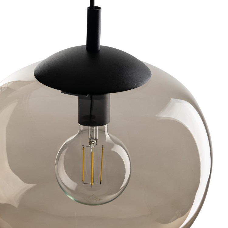 VIBE TOPAZ Lampa wisząca 1 300 4677 TK Lighting Czarny Topaz