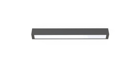 Oprawa liniowa Lampa spot STRAIGHT CEILING LED S GRAPHITE 7552 NOWODVORSKI Lighting 60cm T8 Loft nowoczesna sufitowa oświetleniowa natynkowa grafitowa Inspiracje Premium