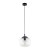 VIBE TRANSPARENT Lampa wisząca 1 250 4816 TK Lighting Czarny Transparentny
