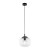 VIBE TRANSPARENT Lampa wisząca 1 250 4816 TK Lighting Czarny Transparentny