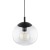 VIBE TRANSPARENT Lampa wisząca 1 350 4818 TK Lighting Czarny Transparentny