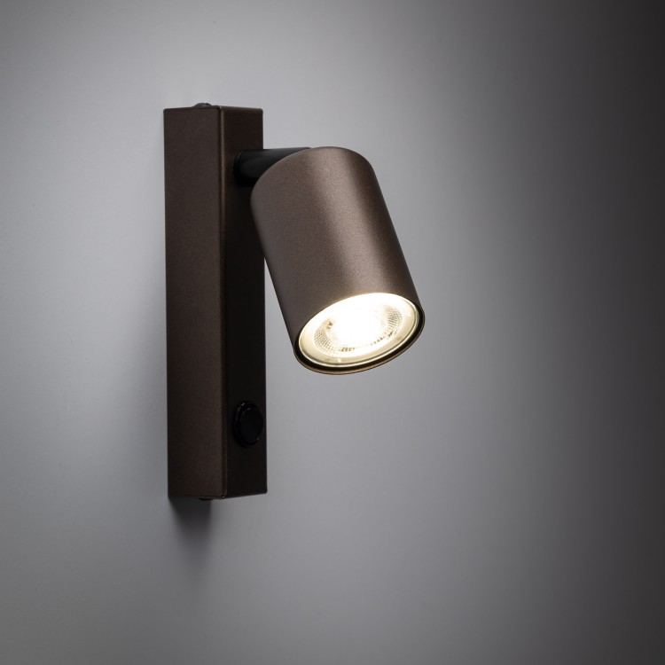 TOP BROWN 1 Kinkiet 4872 TK Lighting Brązowy Brązowy