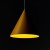 CONO YELLOW Lampa wisząca 1 L 3281 TK Lighting Żółty Żółty