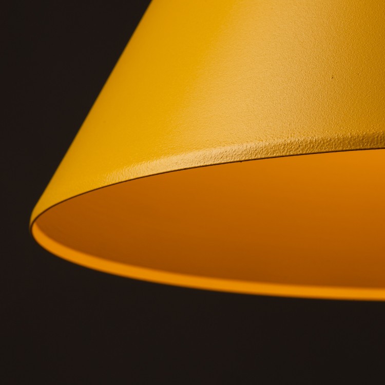 CONO YELLOW Lampa wisząca 1 L 3281 TK Lighting Żółty Żółty