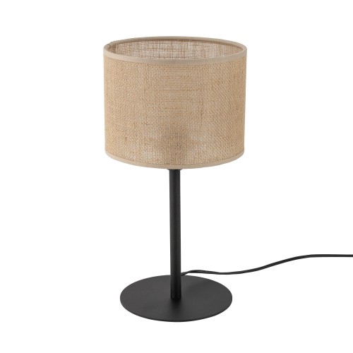 JUTA Lampka nocna 1 5552 TK Lighting Czarny Juta