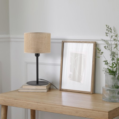 JUTA Lampka nocna 1 5552 TK Lighting Czarny Juta