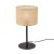 JUTA Lampka nocna 1 5552 TK Lighting Czarny Juta
